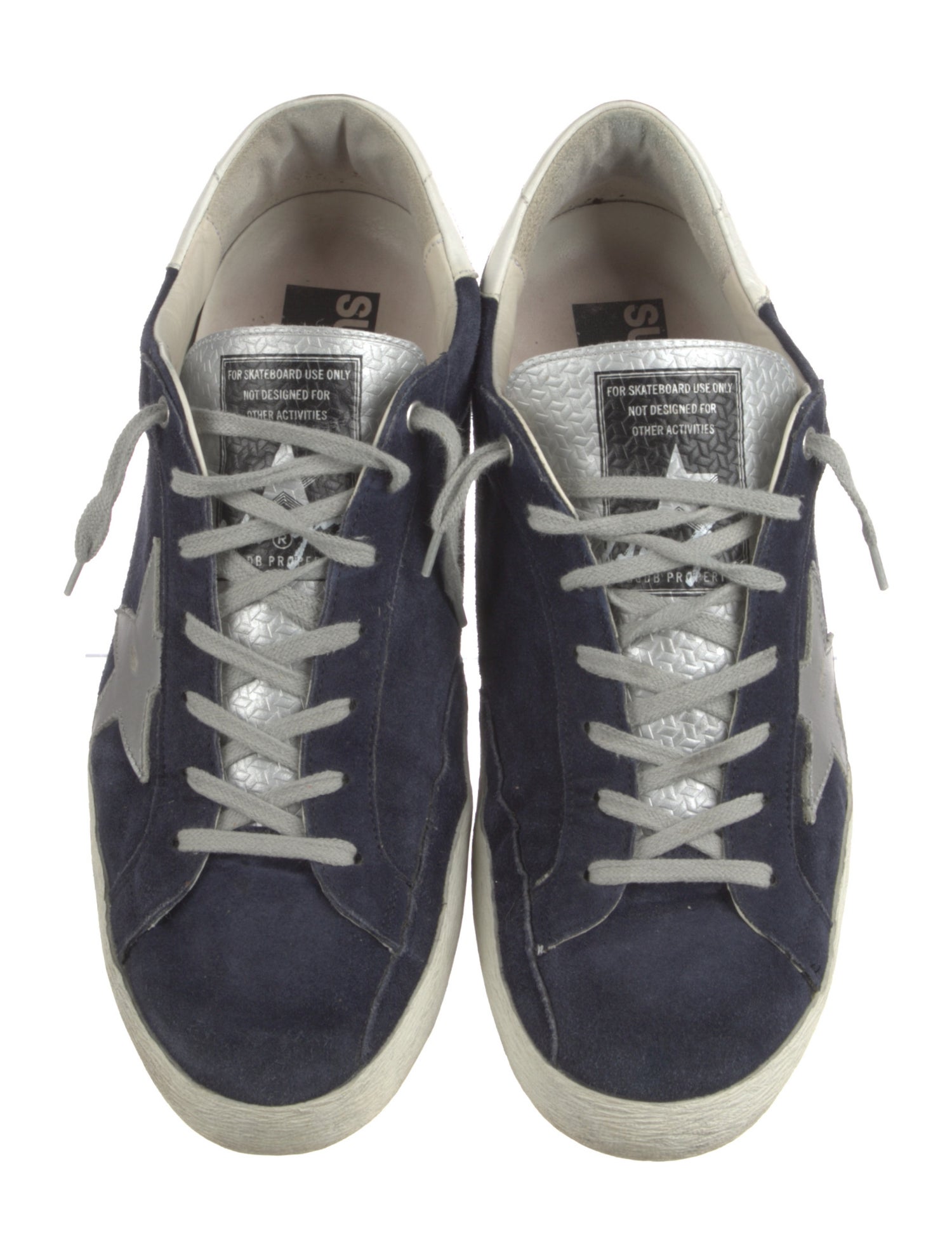 Golden Goose Suede Printed Sneakers